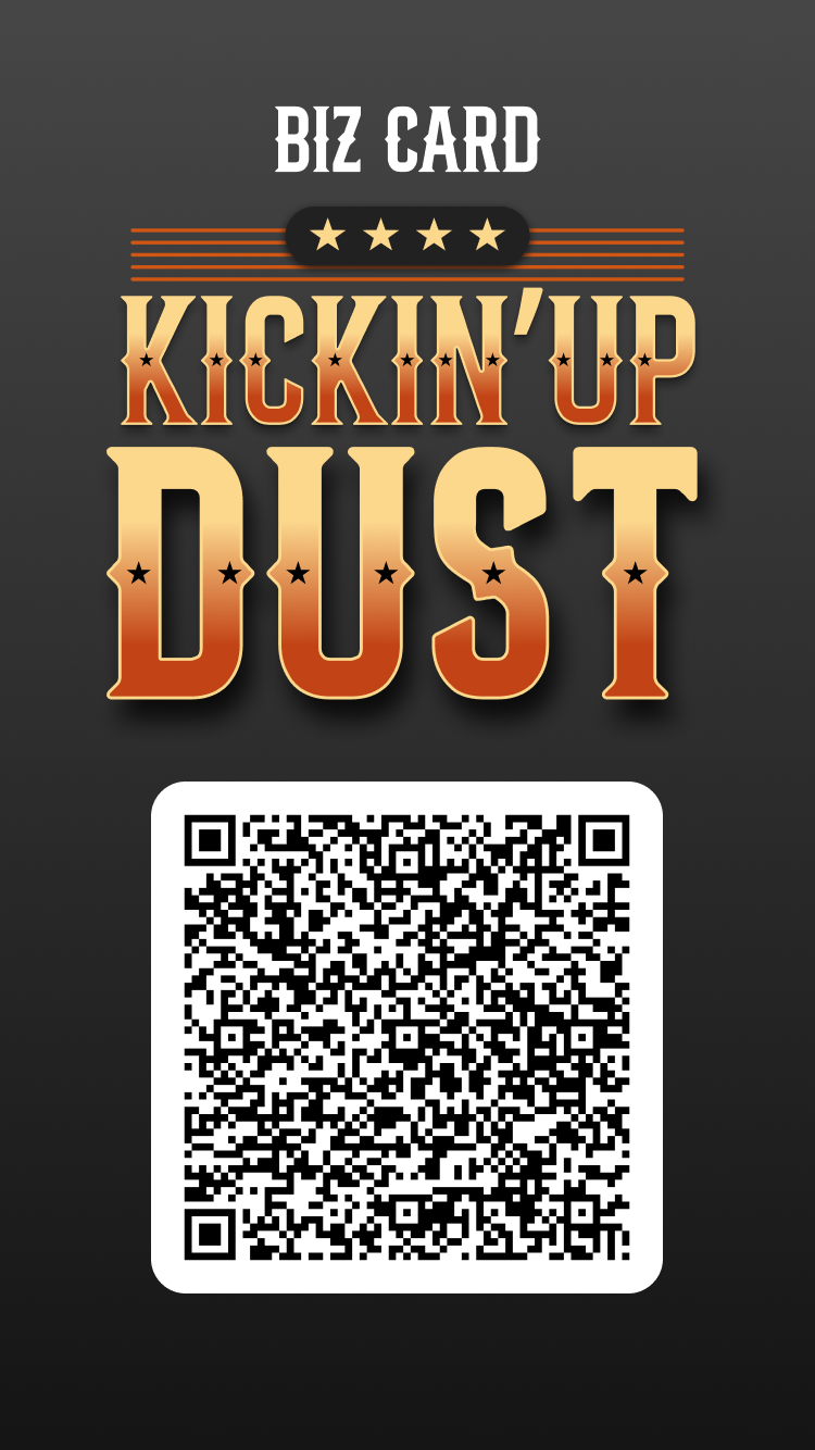Kickin' Up Dust QR Code